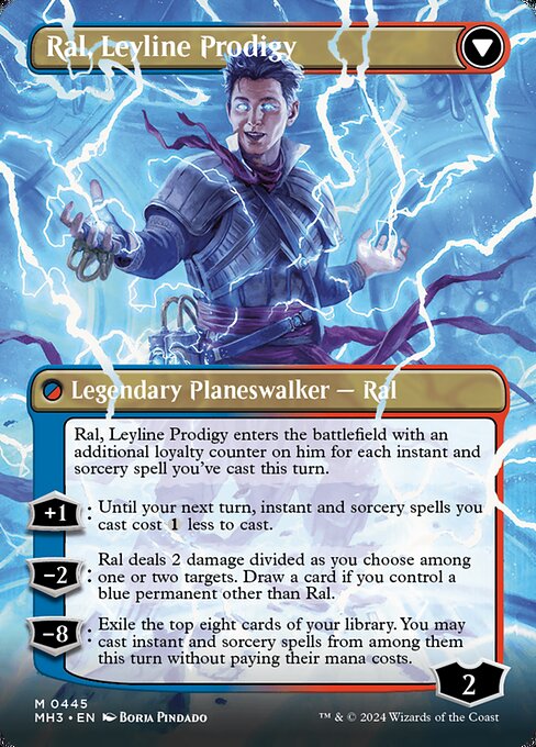 Ral, Monsoon Mage // Ral, Leyline Prodigy - Verso