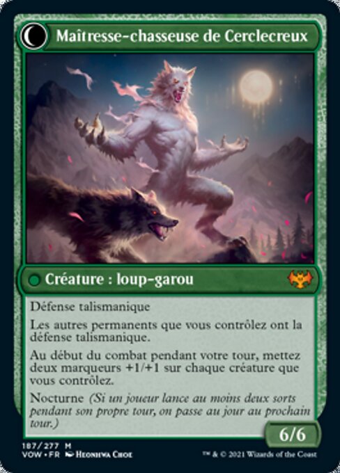 Avabruck Caretaker // Hollowhenge Huntmaster - Verso