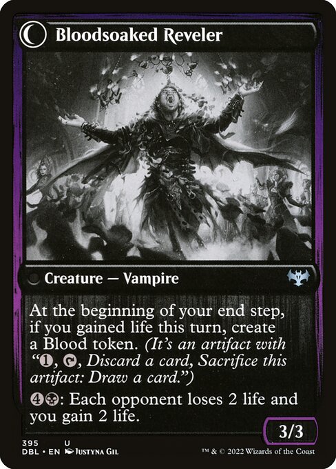 Restless Bloodseeker // Bloodsoaked Reveler - Verso