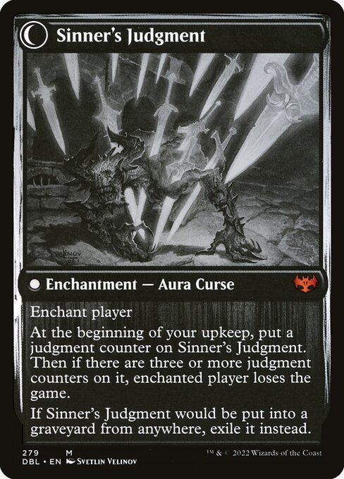 Faithbound Judge // Sinner's Judgment - Verso