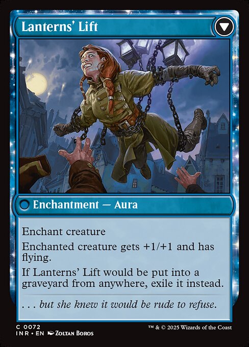 Lantern Bearer // Lanterns' Lift - Verso
