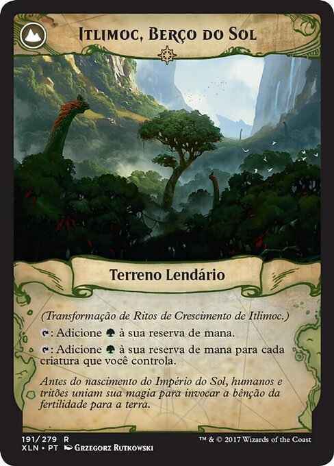 Growing Rites of Itlimoc // Itlimoc, Cradle of the Sun - Verso