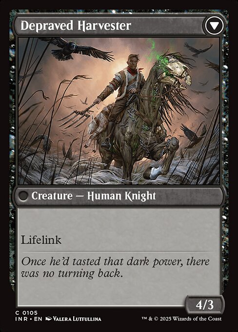 Desperate Farmer // Depraved Harvester - Verso