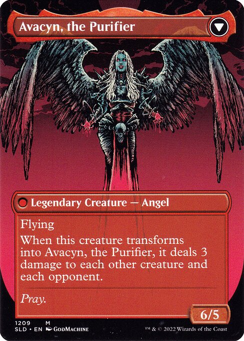 Archangel Avacyn // Avacyn, the Purifier - Verso
