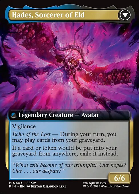Emet-Selch, Unsundered // Hades, Sorcerer of Eld - Verso