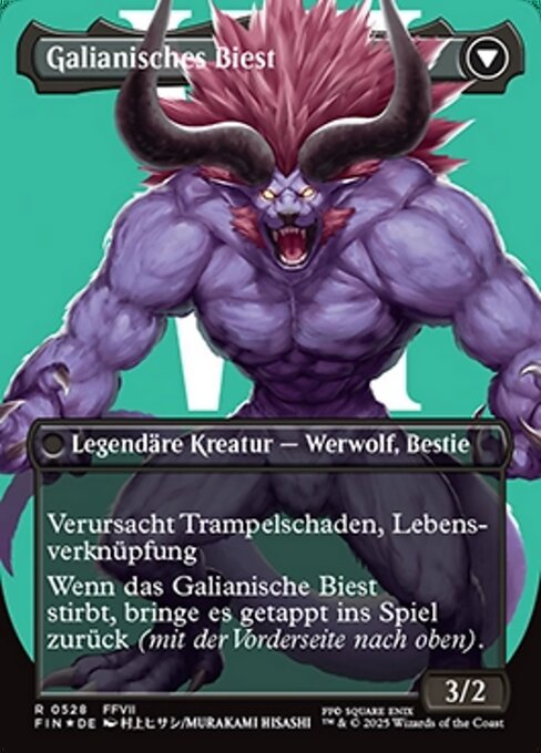 Vincent Valentine // Galian Beast - Verso