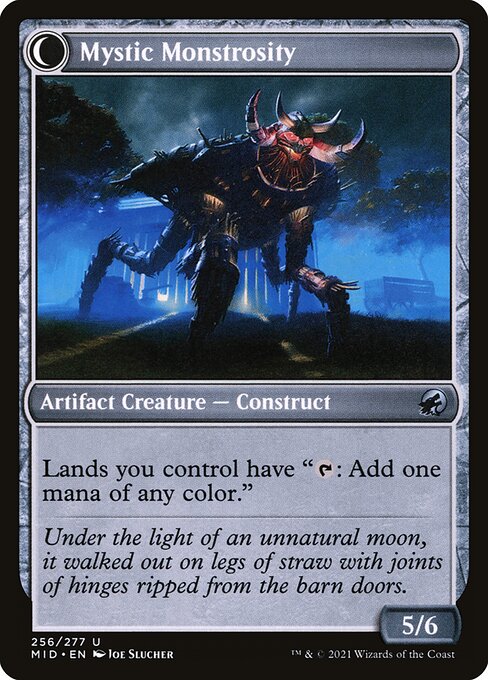 Mystic Skull // Mystic Monstrosity - Verso