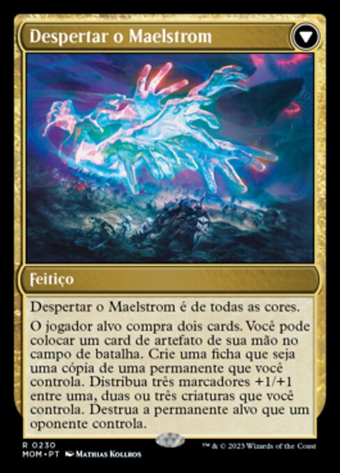 Invasion of Alara // Awaken the Maelstrom - Verso