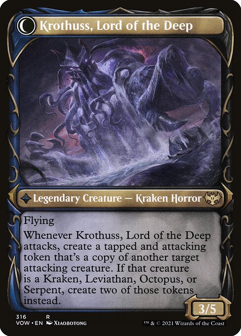 Runo Stromkirk // Krothuss, Lord of the Deep - Verso