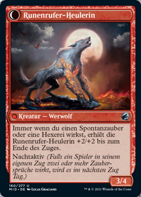 Spellrune Painter // Spellrune Howler - Verso