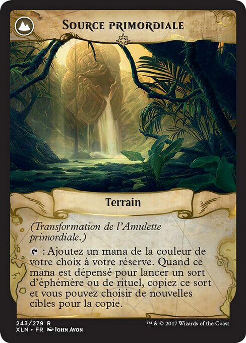 Primal Amulet // Primal Wellspring - Verso