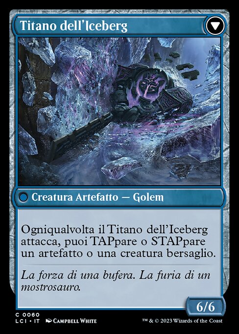 Inverted Iceberg // Iceberg Titan - Verso