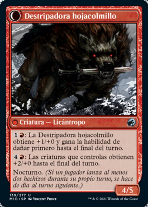 Fangblade Brigand // Fangblade Eviscerator - Verso