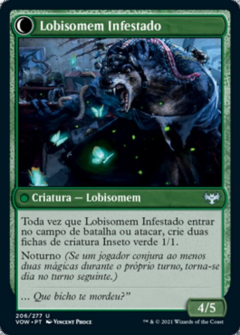 Infestation Expert // Infested Werewolf - Verso