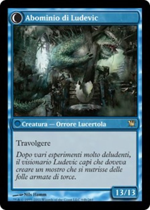 Ludevic's Test Subject // Ludevic's Abomination - Verso