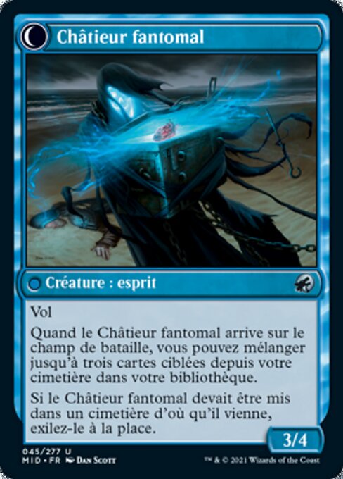 Covetous Castaway // Ghostly Castigator - Verso