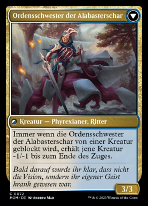 Order of the Mirror // Order of the Alabaster Host - Verso