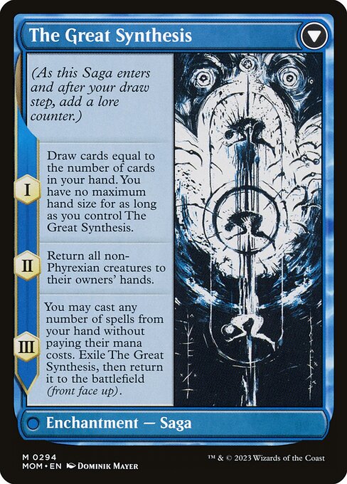 Jin-Gitaxias // The Great Synthesis - Verso