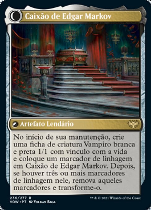 Edgar, Charmed Groom // Edgar Markov's Coffin - Verso