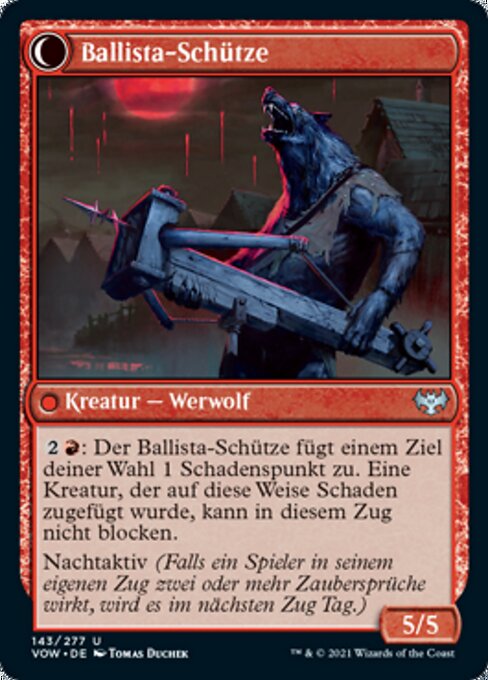 Ballista Watcher // Ballista Wielder - Verso