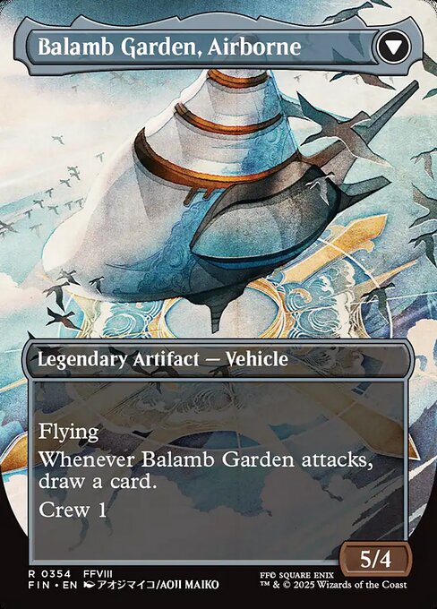 Balamb Garden, SeeD Academy // Balamb Garden, Airborne - Verso