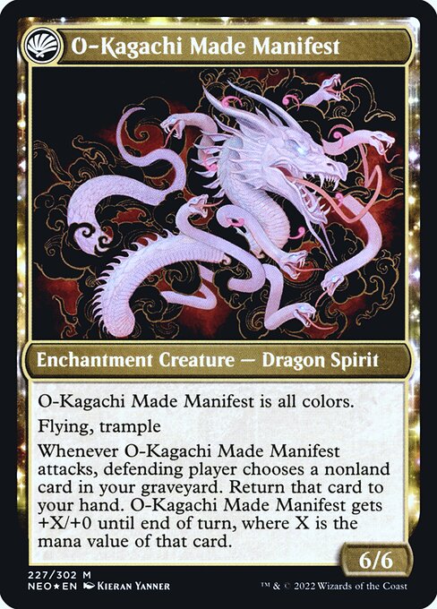 The Kami War // O-Kagachi Made Manifest - Verso