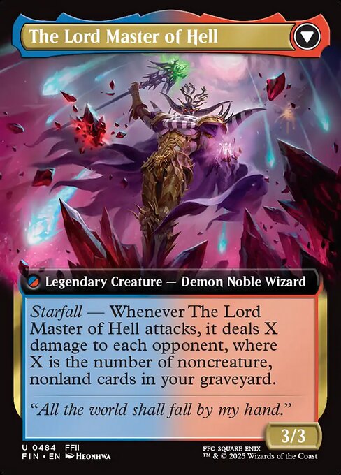 The Emperor of Palamecia // The Lord Master of Hell - Verso