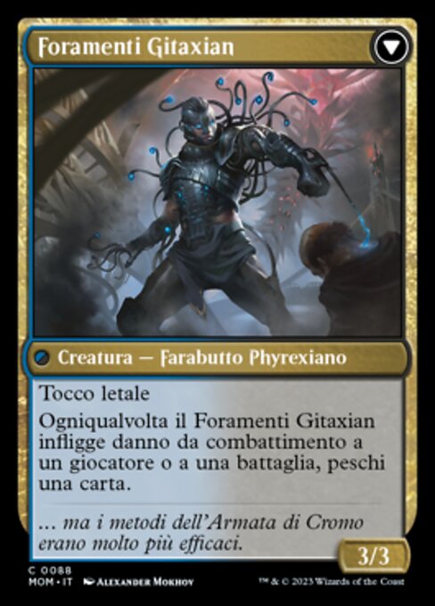 Aetherblade Agent // Gitaxian Mindstinger - Verso