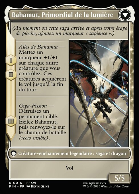 Dion, Bahamut's Dominant // Bahamut, Warden of Light - Verso