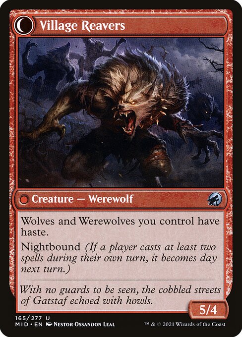 Village Watch // Village Reavers - Verso