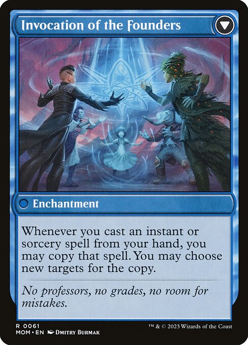 Invasion of Arcavios // Invocation of the Founders - Verso