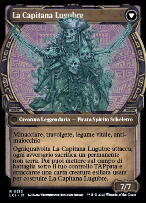 Throne of the Grim Captain // The Grim Captain - Verso