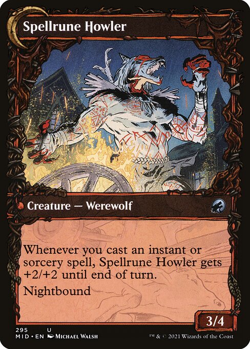 Spellrune Painter // Spellrune Howler - Verso