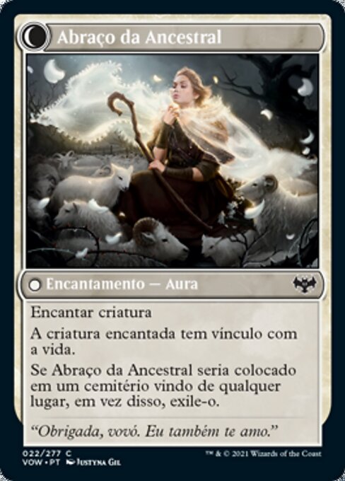 Kindly Ancestor // Ancestor's Embrace - Verso