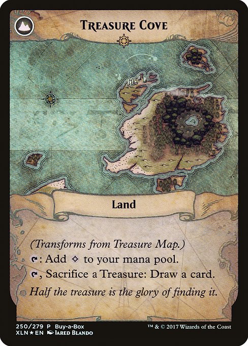 Treasure Map // Treasure Cove - Verso