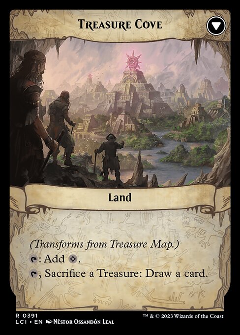 Treasure Map // Treasure Cove - Verso