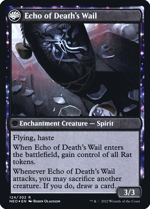 Tribute to Horobi // Echo of Death's Wail - Verso