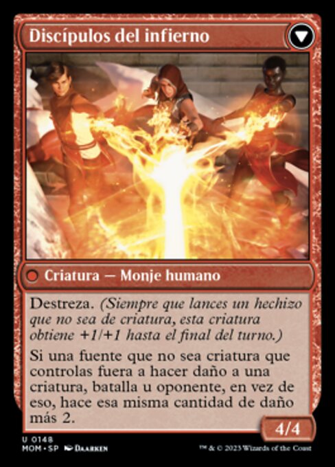 Invasion of Regatha // Disciples of the Inferno - Verso