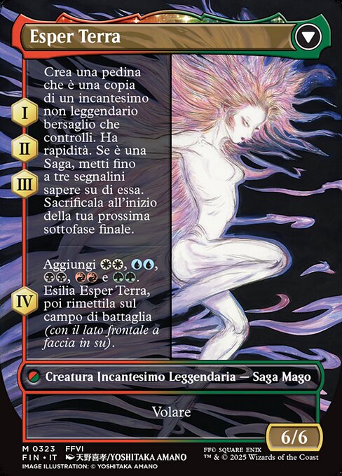 Terra, Magical Adept // Esper Terra - Verso
