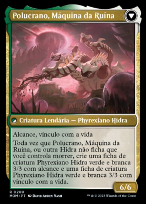 Polukranos Reborn // Polukranos, Engine of Ruin - Verso