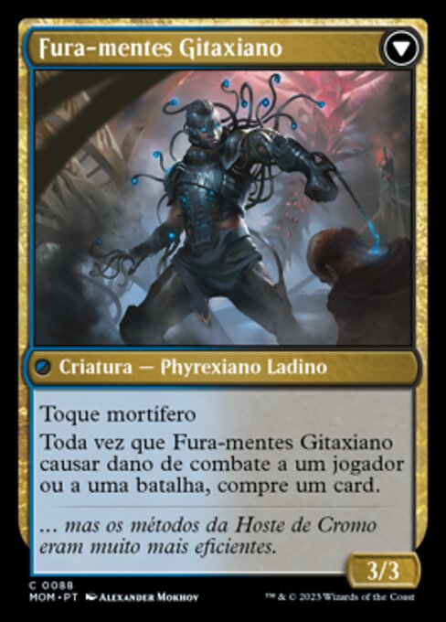 Aetherblade Agent // Gitaxian Mindstinger - Verso