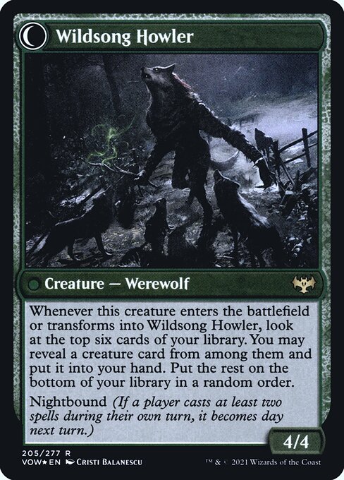 Howlpack Piper // Wildsong Howler - Verso