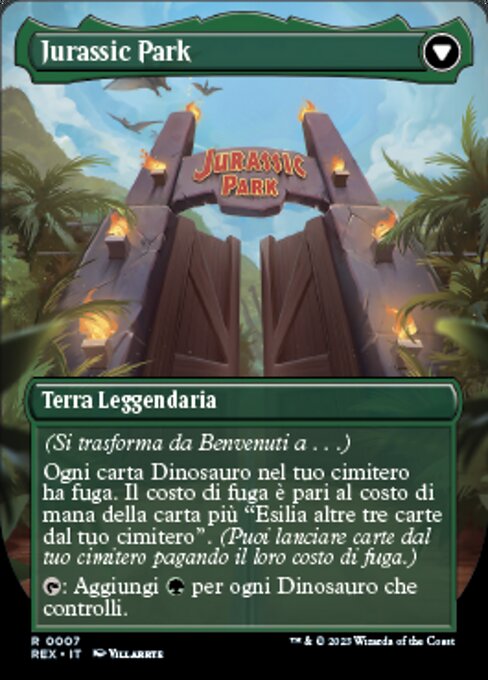 Welcome to . . . // Jurassic Park - Verso