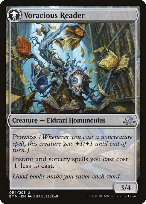 Curious Homunculus // Voracious Reader - Verso