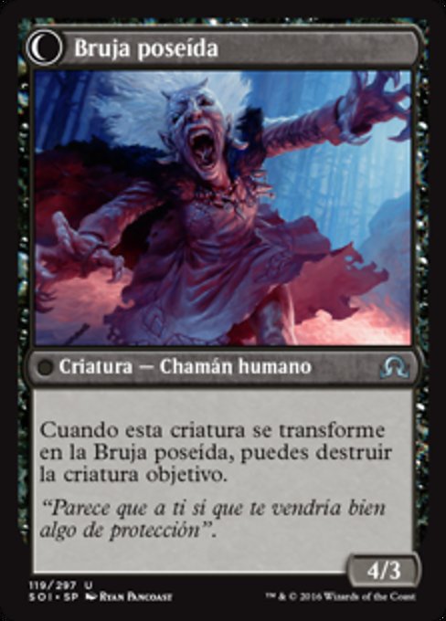 Kindly Stranger // Demon-Possessed Witch - Verso
