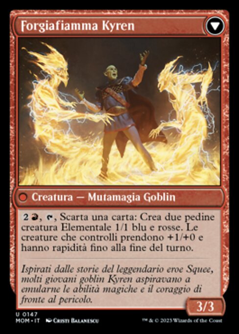 Invasion of Mercadia // Kyren Flamewright - Verso