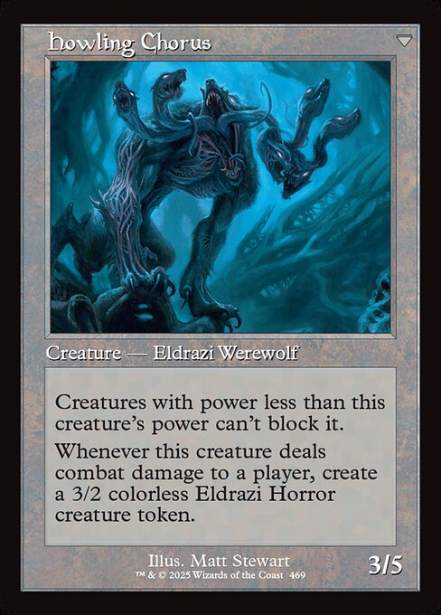 Shrill Howler // Howling Chorus - Verso