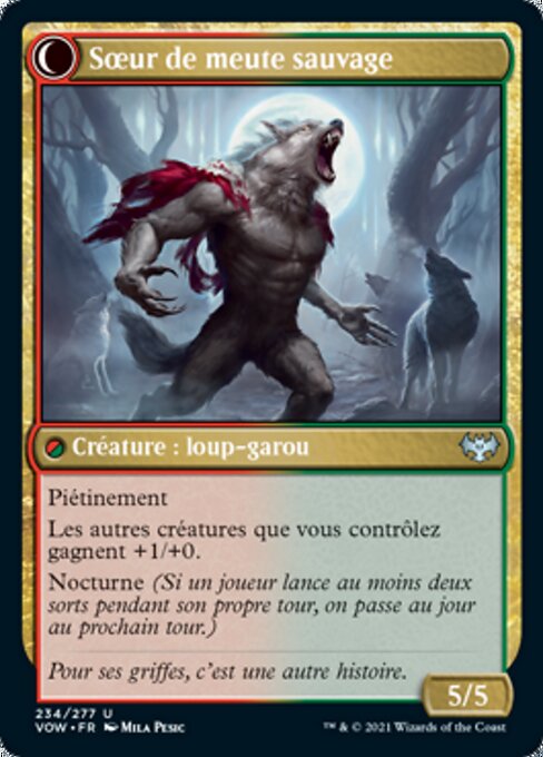 Child of the Pack // Savage Packmate - Verso