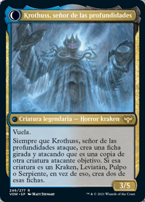 Runo Stromkirk // Krothuss, Lord of the Deep - Verso