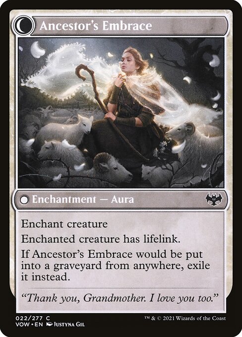 Kindly Ancestor // Ancestor's Embrace - Verso
